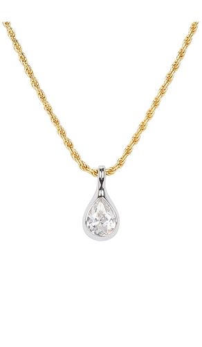 Pear Diamond Chain Necklace in - SHASHI - Modalova