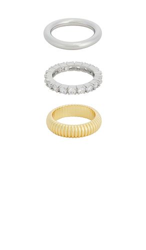 Roux Ring Set in ,. Taglia 6. Also in 7 - SHASHI - Modalova