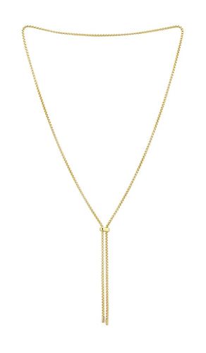 Bolo chain nacklece in color metallic size all - SHASHI - Modalova