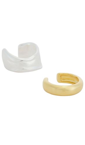 Plaisir Ear Cuff Set in Metallic ,Metallic - SHASHI - Modalova
