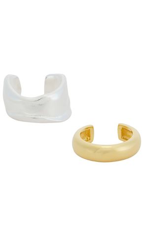 Plaisir Ear Cuff Set in Metallic ,Metallic - SHASHI - Modalova