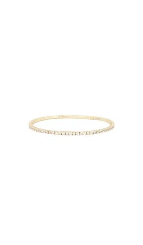 Bianca flexi bangle bracelet in color metallic size all - SHASHI - Modalova