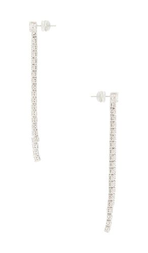 Solitaire Tennis Drop Earring in - SHASHI - Modalova
