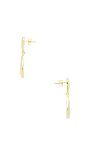 Julien Drop Earring in - SHASHI - Modalova