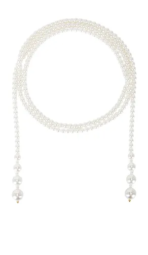 SHASHI Langford Necklace in Ivory - SHASHI - Modalova
