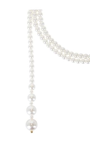 SHASHI Langford Necklace in Ivory - SHASHI - Modalova