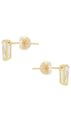 OHRSTECKER EMERALD in - SHASHI - Modalova