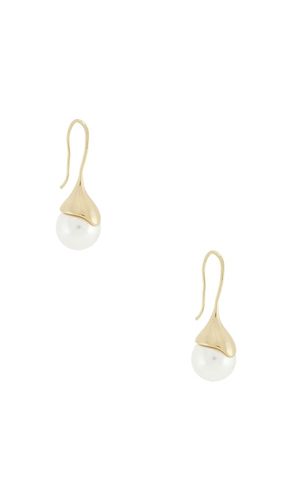 SHASHI OHRHÄNGER TULIP in Ivory - SHASHI - Modalova