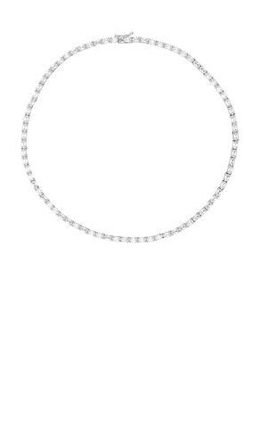 Oval Tennis Necklace in - SHASHI - Modalova
