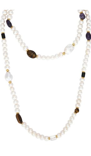 Bennet Gemstone Necklace in - SHASHI - Modalova