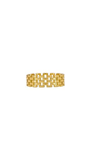 Linked Band Ring in . Size 3 - SHASHI - Modalova