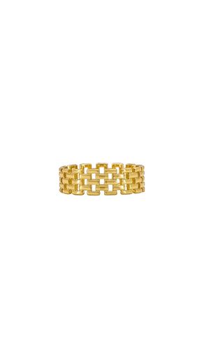 Linked Band Ring in . Size 4. Also in 3 - SHASHI - Modalova