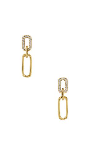 Justice Pave Earrings in - SHASHI - Modalova