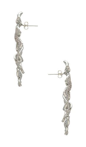Alyssa drop earrings in color metallic size all - SHASHI - Modalova