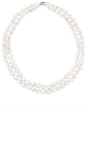 SHASHI Pearl Necklace in Ivory - SHASHI - Modalova