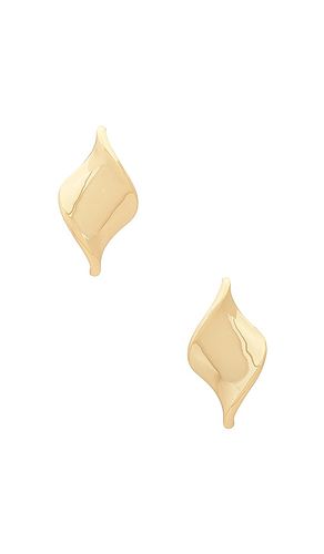 Pendiente hailey earring en color oro metálico talla all en - Metallic Gold. Talla all - SHASHI - Modalova