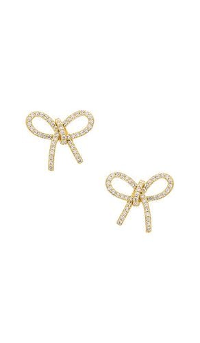 NIETE PETITE PAVE BOW in - SHASHI - Modalova