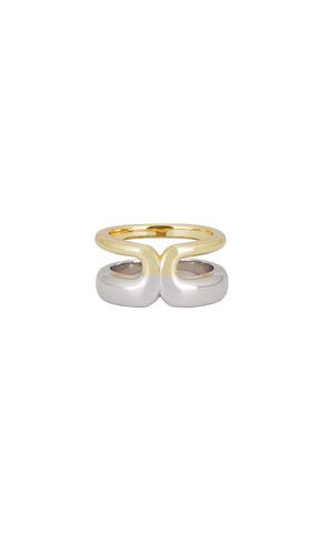 Whitney Ring in Metallic ,Metallic . - size 6 (also in 8) - SHASHI - Modalova