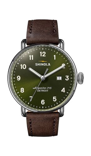 Shinola Canfield 43mm in Green - Shinola - Modalova