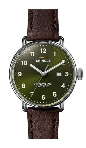 Shinola Canfield 43mm in Green - Shinola - Modalova