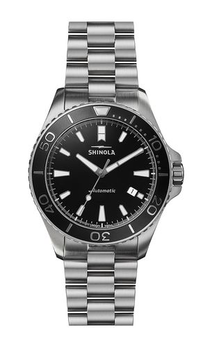 Shinola 43mm Monster in Black - Shinola - Modalova