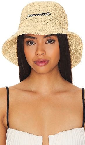 Crochet Bondi Hat in Neutral - Simon Miller - Modalova