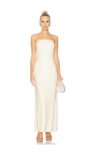 Sculpty Strapless Sequin Dress in White. - size 0 (also in 10, 12, 2, 4, 6, 8) - SIMONMILLER - Modalova