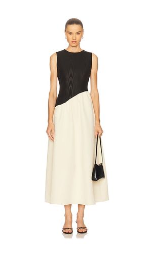 Laurel Moire Midi Dress in ,Ivory. - size M (also in S, XS) - SIMONMILLER - Modalova