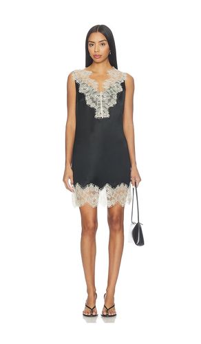 Bea Satin Lace Mini Dress in & . Taglia L. Also in M, S, XS - SIMONMILLER - Modalova