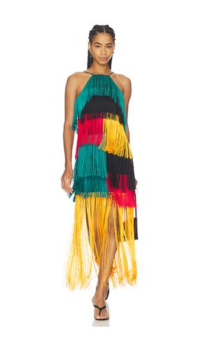 Drea Fringe Dress in Multi. - size M (also in XS) - SIMONMILLER - Modalova