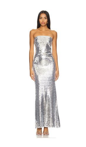 Sculpty Strapless Sequin Dress in Metallic Silver. - size 0 (also in 10, 12, 2) - Simon Miller - Modalova