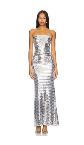 Sculpty Strapless Sequin Dress in Metallic Silver. - size 0 (also in 10, 12, 4, 6, 8) - SIMONMILLER - Modalova