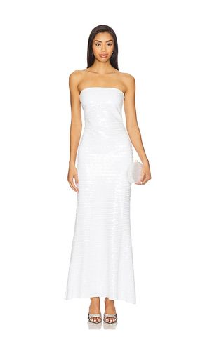 Sculpty Strapless Sequin Dress in White. - size 0 (also in 10, 2, 4) - SIMONMILLER - Modalova