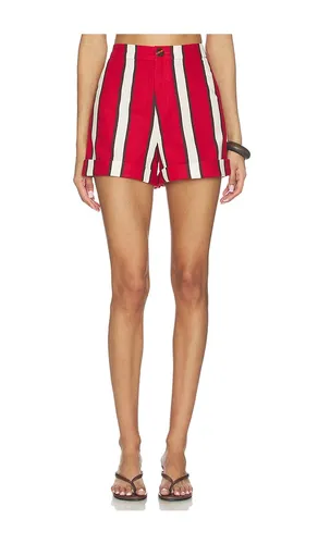 Como Linen Short in Red. - size 0 (also in 2) - SIMONMILLER - Modalova
