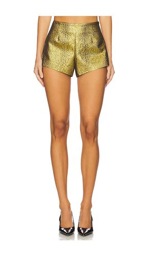 Fleur Metalllic Shorts in Metallic Gold. - size 0 (also in 10, 2, 4, 6, 8) - SIMONMILLER - Modalova