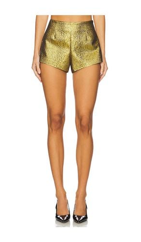 Fleur Metalllic Shorts in Metallic Gold. - size 10 (also in 4, 6, 8) - SIMONMILLER - Modalova