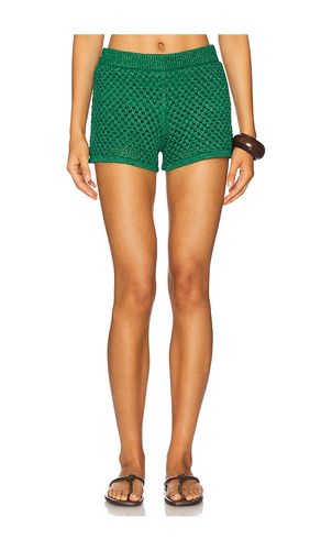 Marzo Crochet Shorts in Green. - size S (also in XL, XS) - SIMONMILLER - Modalova