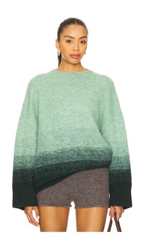 Leith Ombre Sweater in Teal. - size M (also in S, XL, XS) - SIMONMILLER - Modalova
