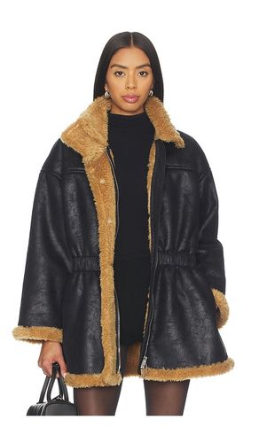 Yara Faux Shearling Jacket in . Size M. Also in S, XS - SIMONMILLER - Modalova