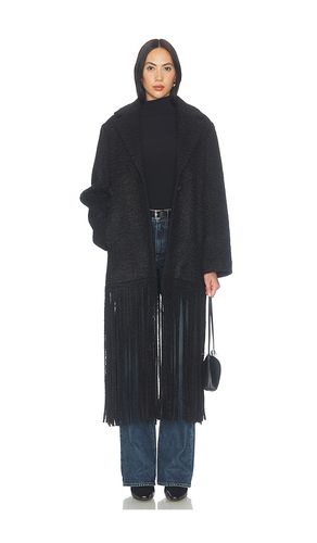 Vero Fringe Coat in . Size L. Also in S, XS - SIMONMILLER - Modalova