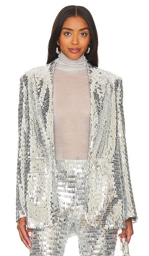 Lennox Jacket in Metallic Silver. - size 2 (also in 6, 8) - SIMONMILLER - Modalova