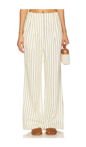 Bloo Linen Pant in Cream. - size 0 (also in 10, 12, 2, 4, 6, 8) - SIMONMILLER - Modalova