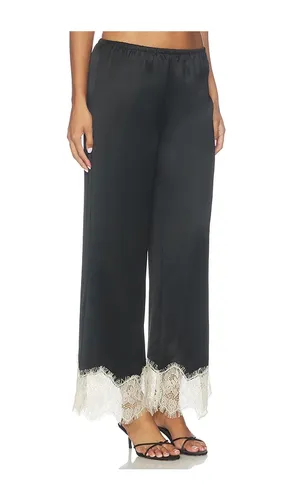 Nella Satin Lace Pant in . - size L (also in S) - SIMONMILLER - Modalova