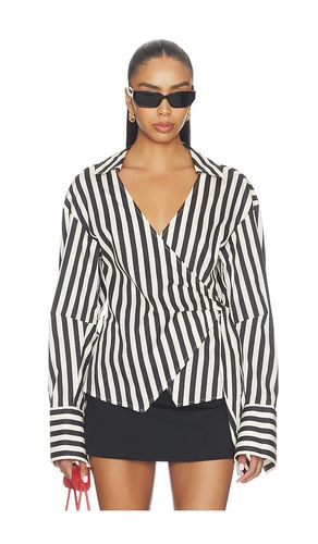 Anya Poplin Wrap Top in & . Taglia M. Also in S, XL, XS - SIMONMILLER - Modalova