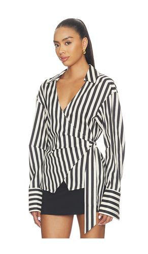 Anya Poplin Wrap Top in & . Size M. Also in S, XL, XS - SIMONMILLER - Modalova
