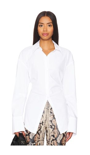 Loch Button Up Shirt in White. - size M (also in S, XL) - SIMONMILLER - Modalova