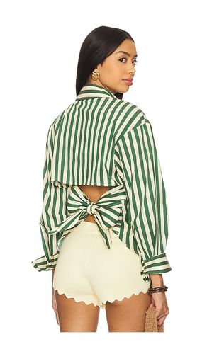 Loch Poplin Button Up in Green. - size L (also in M, S, XL, XS) - SIMONMILLER - Modalova
