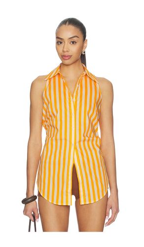 Loch Sleeveless Poplin Button Up in ,. Size XS. Also in M - SIMONMILLER - Modalova