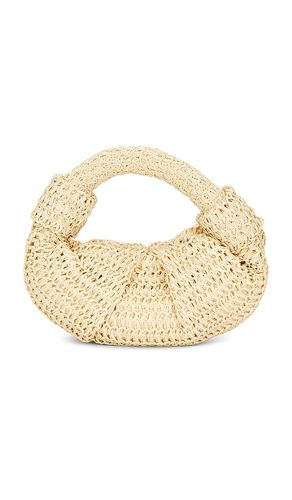 Raffia Lopsy Bag in Tan - SIMONMILLER - Modalova