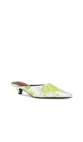 Arrow Mule Pump in Green. - size 37 (also in 38, 39, 40) - SIMONMILLER - Modalova